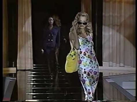 gianni versace spring 1995 fashion show|Altro.